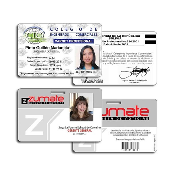 TARJETAS PVC